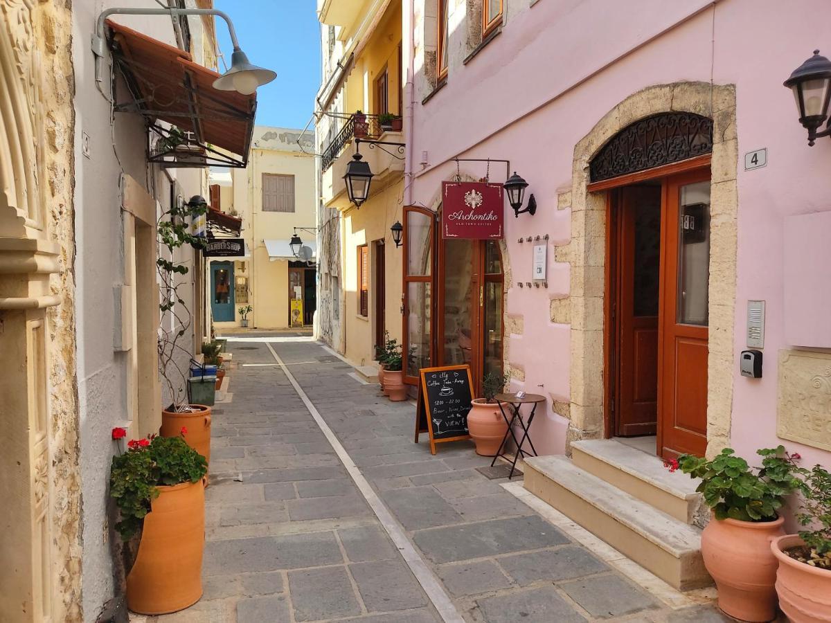 Archontiko Old Town Suites Rétino Exterior foto